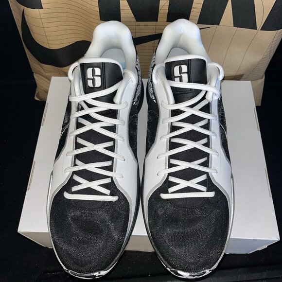 NEW Nike By You Sabrina 2 Black White Silver HF0670-900 Men\'s Size 15 main image 5